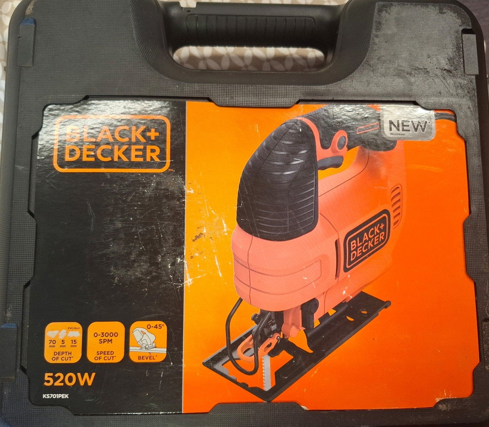 Black & Decker Decoupeerzaag 520W, Ophalen, Gebruikt, Decoupeerzaag, Black & Decker