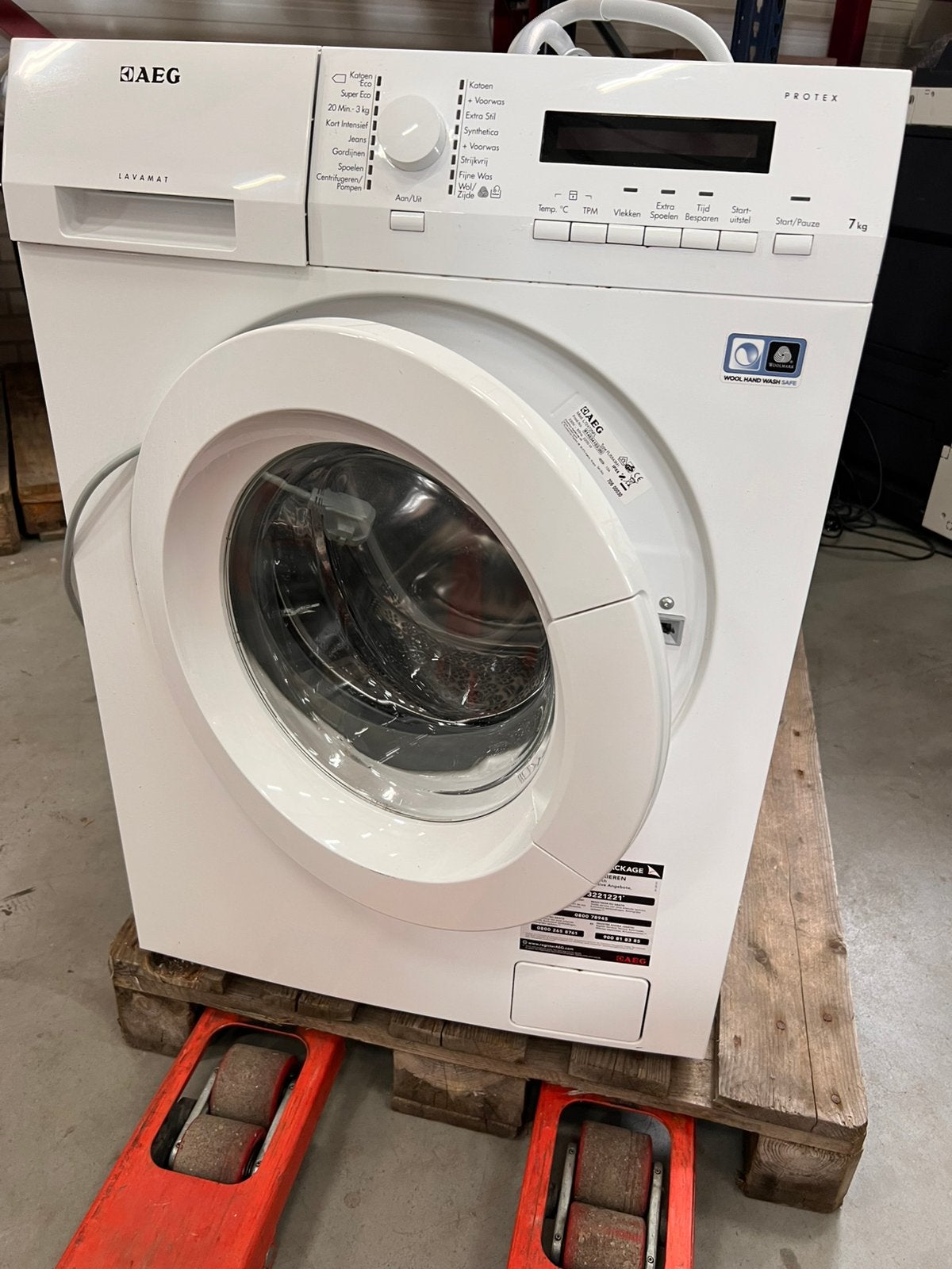 AEG Lavamat ProteX Wasmachine – 7 kg – Energiezuinig, Ophalen, D, D, D