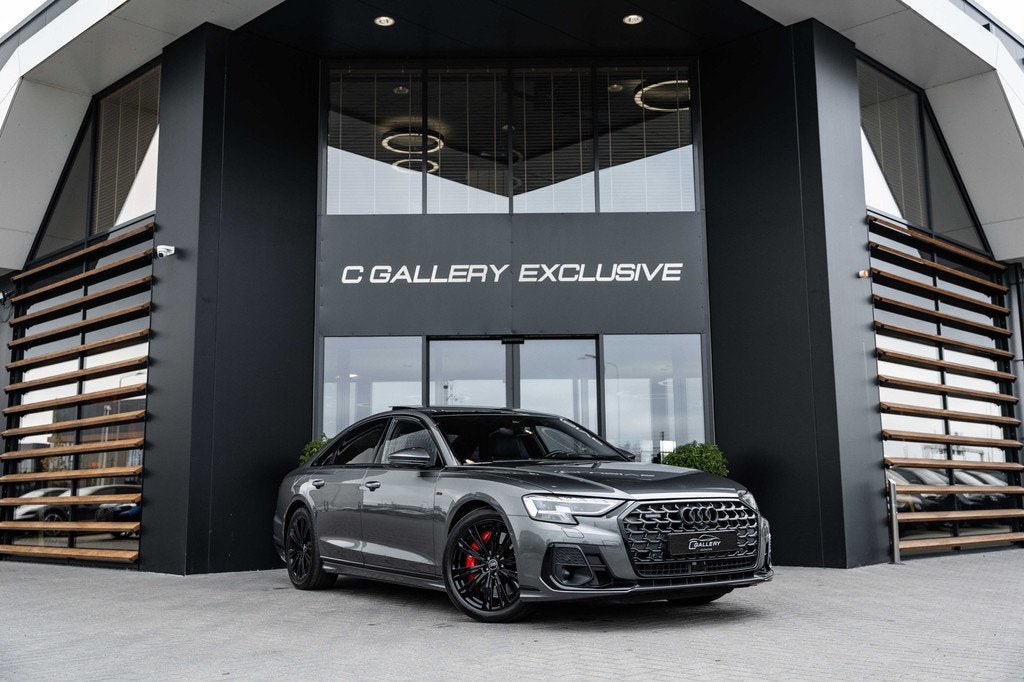 Audi A8 60 TFSI e quattro - S Line | Panorama | 4x Stoelkoel, Auto's, Audi, Gebruikt, Zwart, 2995 cc, 23 km/l