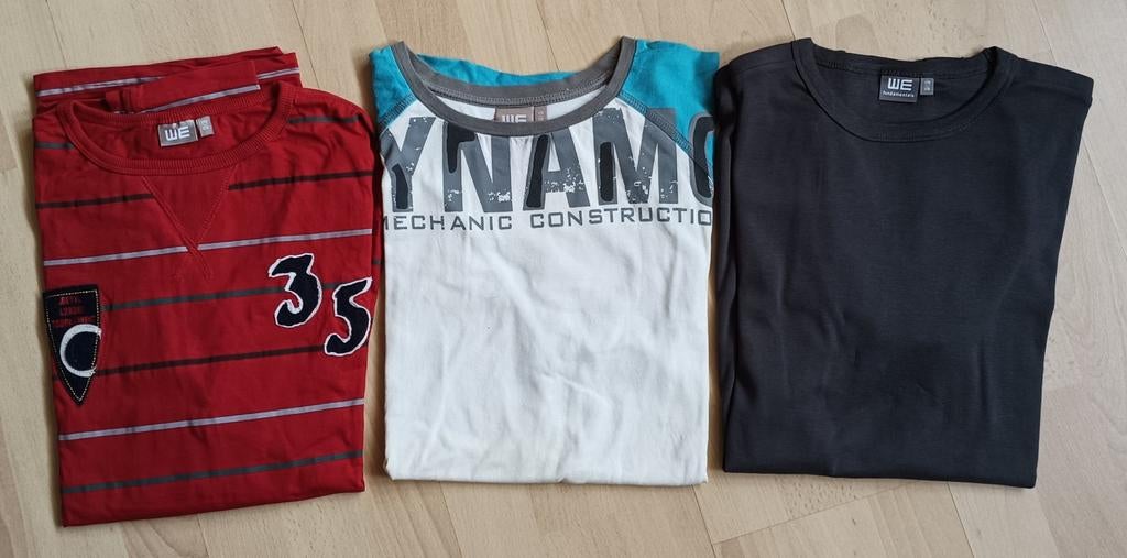 WE set van 3 shirts 170 - 176 nieuw & nieuwstaat, Ophalen of Verzenden, Maat 170