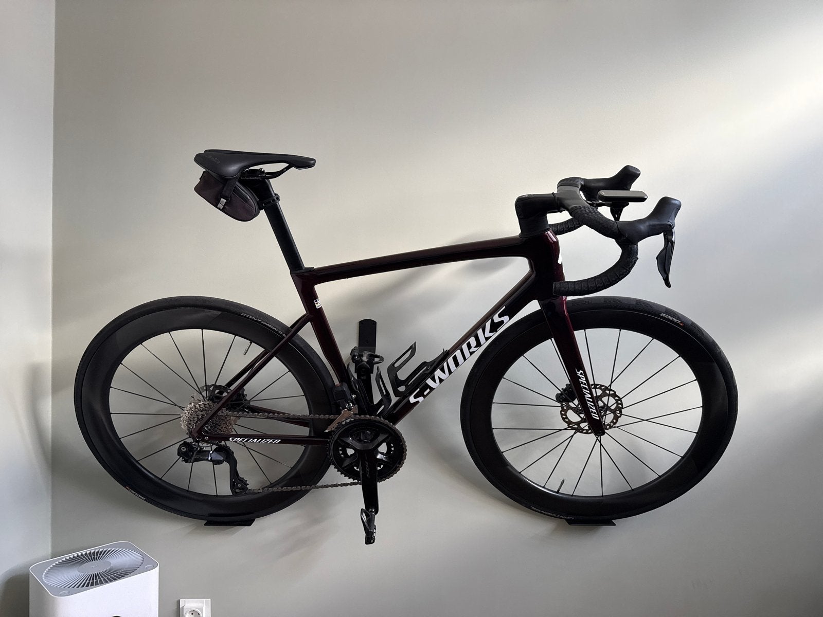 Specialized racefiets -56- Red to Black Pearl 105 di2, 28 inch, Carbon, Heren, Zo goed als nieuw