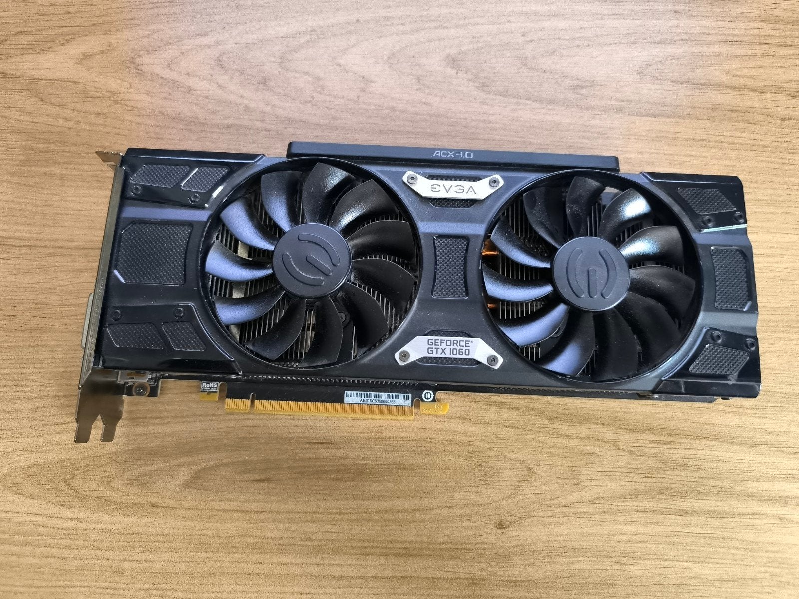 EVGA GeForce GTX 1060 6GB FTW ACX 3.0, Computers en Software, Videokaarten, PCI-Express 3, Gebruikt, HDMI, Ophalen of Verzenden