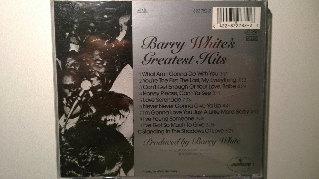 Barry White - Barry White's Greatest Hits, Ophalen of Verzenden, Zo goed als nieuw, Soul, Album