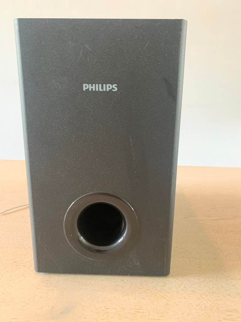 Philips Subwoofer - Diepe Bas o.a. voor Thuisbioscoop, Ophalen of Verzenden, Gebruikt, Subwoofer, Philips