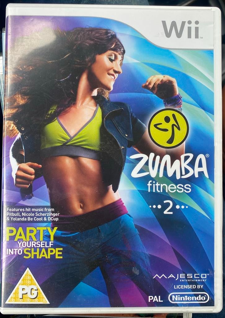 Wii zumba fitness 2, Spelcomputers en Games, 1 speler, Ophalen of Verzenden, Zo goed als nieuw, Vanaf 3 jaar
