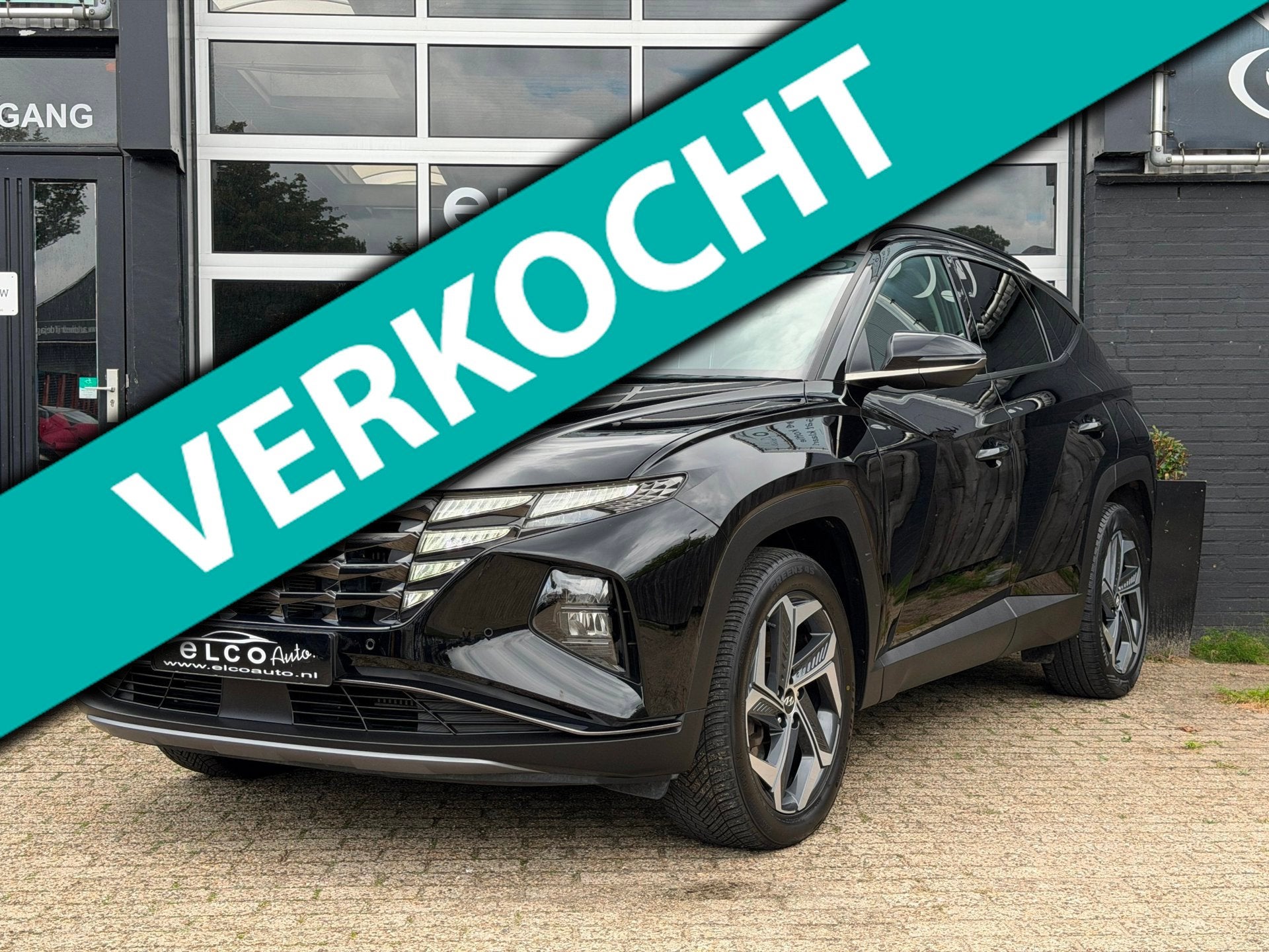 Hyundai Tucson 1.6 T-GDI PHEV Comfort Smart Plug-in 265pk /, Auto's, Automaat, Stof, Gebruikt, Zwart