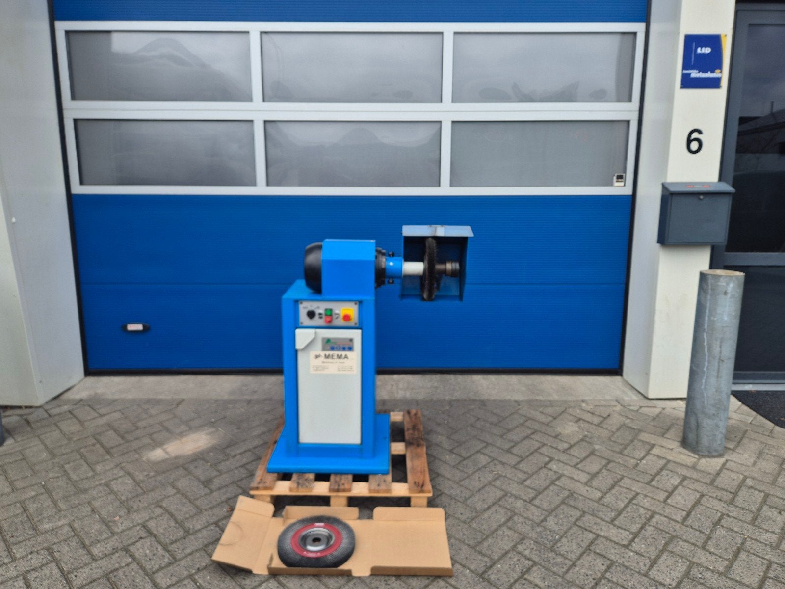 Aceti Machine Borstelmachine, Polijstmachine Nieuwstaat!, Gebruikt, 1000 watt of meer, Italië, Info@bolkmachinehandel.nl