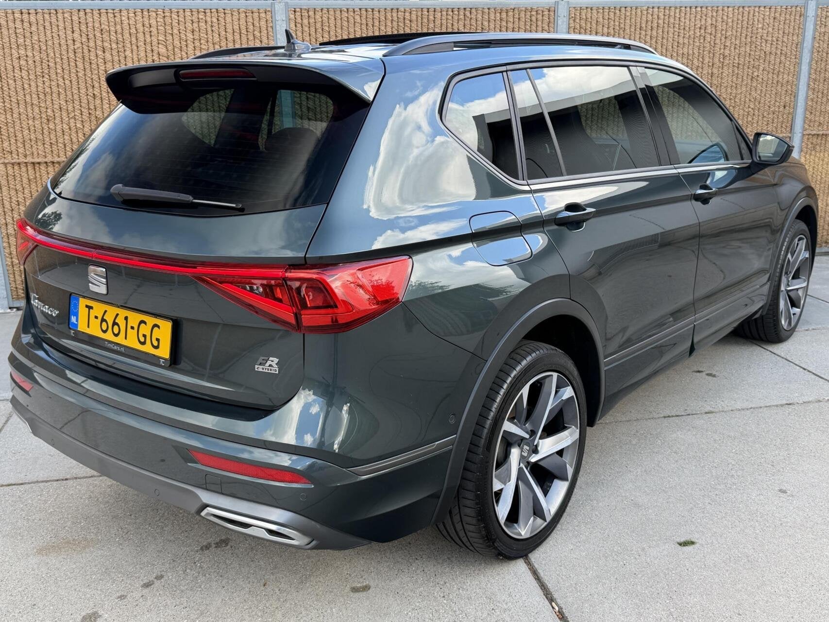 Seat Tarraco 1.4 TSI e-Hybrid PHEV FR Business Intense Panor, Auto's, Euro 6, 4 cilinders, Hybride Elektrisch/Benzine, 111 €/maand