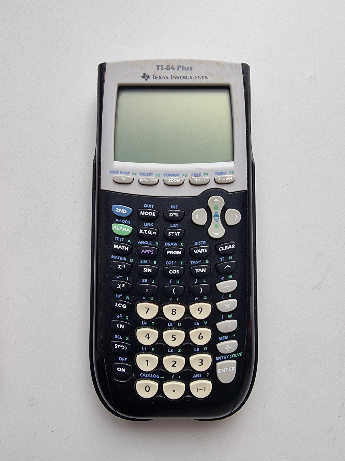 TI - 84 Plus Texas Instruments, Ophalen of Verzenden, Grafische rekenmachine, Gebruikt