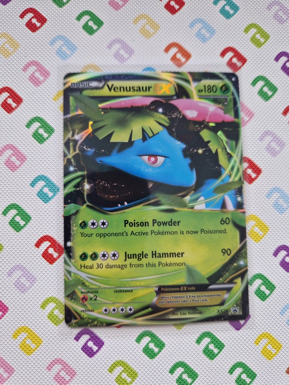 Venusaur EX XYPR 28 Pokémon Kaart - EX staat, Hobby en Vrije tijd, Verzamelkaartspellen | Pokémon, Ophalen of Verzenden, Zo goed als nieuw