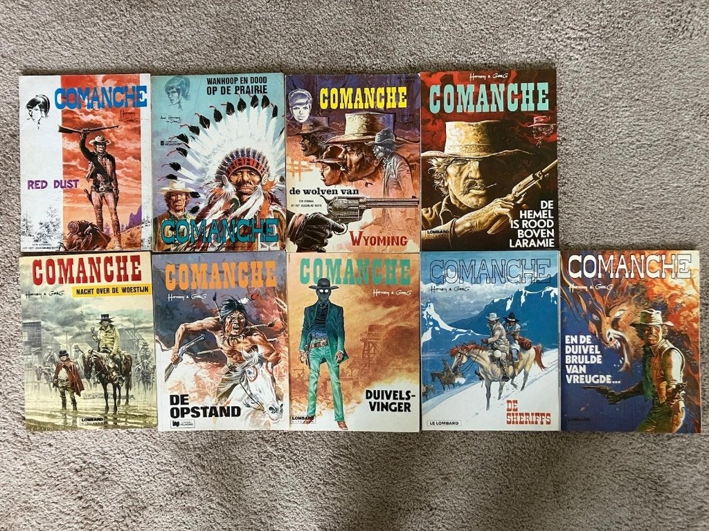 Comanche, Eén stripboek, Ophalen of Verzenden, Gelezen
