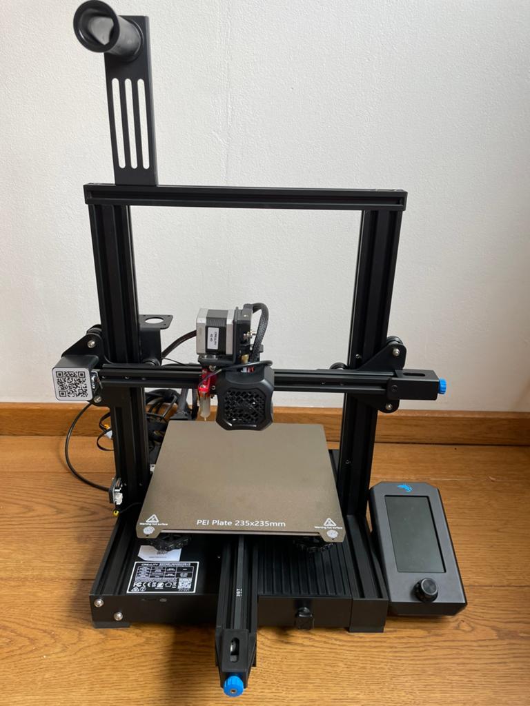 Creality Ender 3 V2 met upgrades, Computers en Software, 3D Printers, Ophalen, Gebruikt, Filament