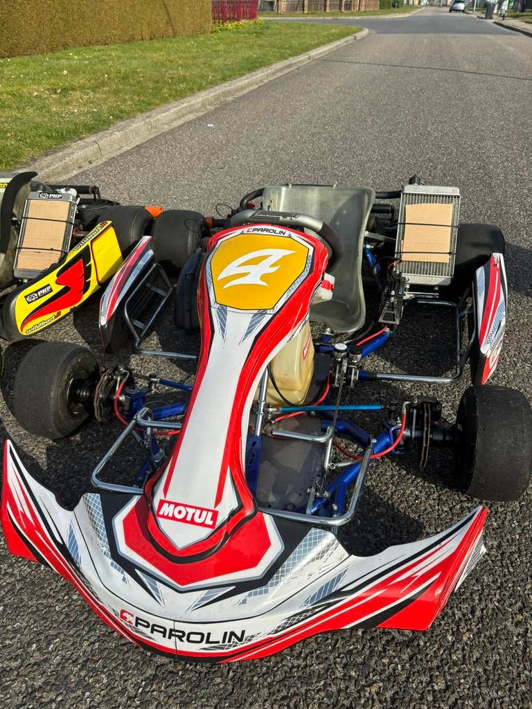 Parolin kart, Ophalen, Zo goed als nieuw, Kart