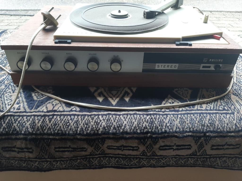 JAREN 50 PLATEN SPELER WERKING ONBEKEND 14.95 EURO, Ophalen of Verzenden, Philips