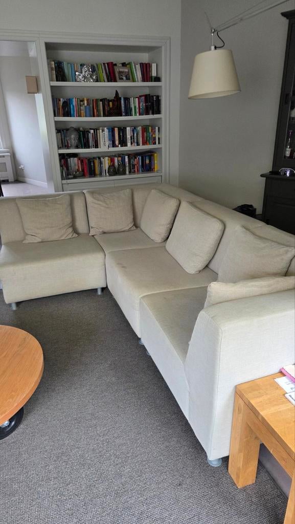 Cartel Living Hoekbank - Comfortabel en Stijlvol, Huis en Inrichting, Banken | Bankstellen, Gebruikt, 100 tot 125 cm, Hoekbank