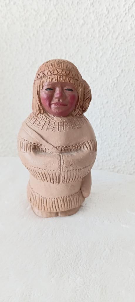 Heritage Canadiana Wigwam Beeldje - Native Sculptures, Overige onderwerpen, Minder dan 20 cm, Ophalen of Verzenden, Handgemaakt