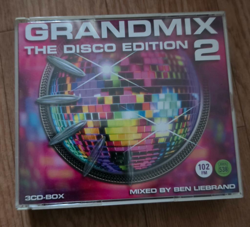 Grandmix The Disco Edition 2 Mixed By Ben Liebrand (3 Cdbox), Ophalen of Verzenden, Zo goed als nieuw