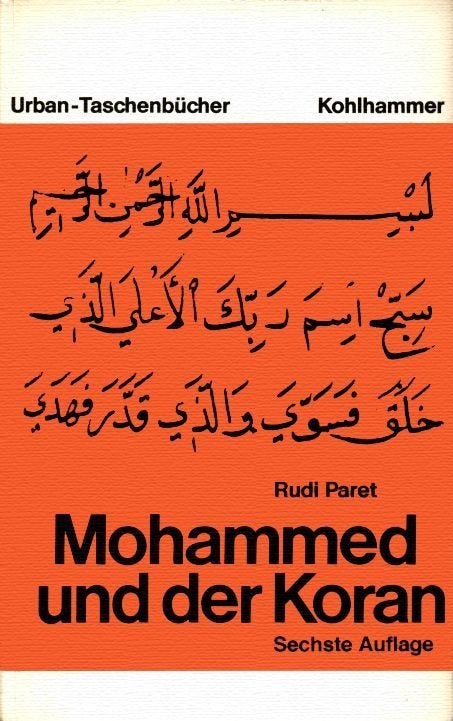 Mohammed und der Koran - Rudi Paret, Ophalen of Verzenden