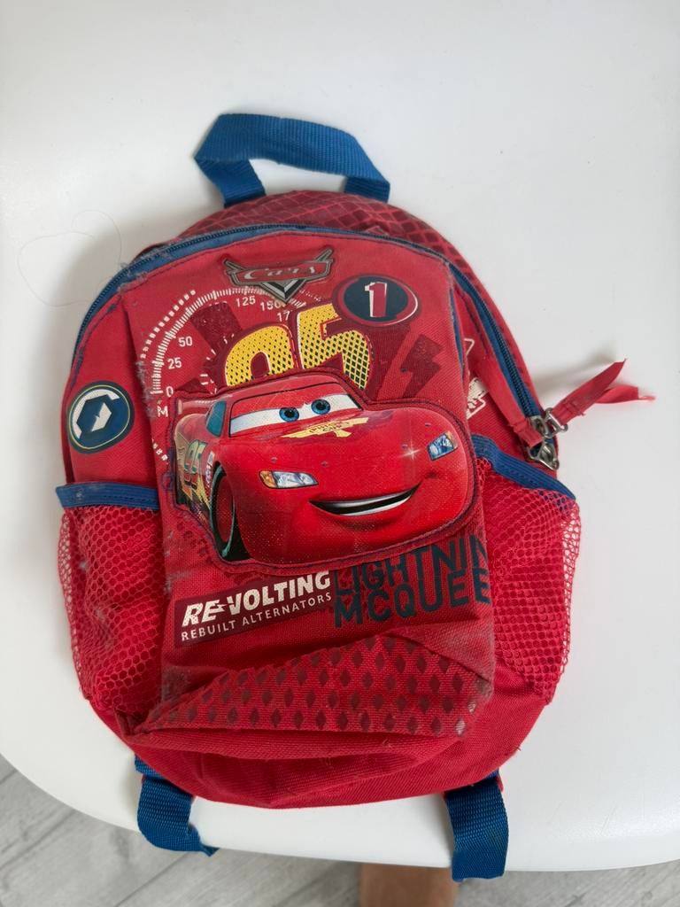 Rugtasje Cars, Ophalen of Verzenden, Gebruikt, Overige merken, Minder dan 30 cm