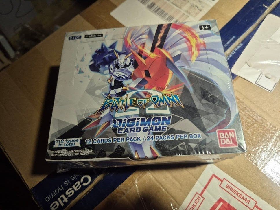 Digimon Card Game Battle of Omni BT05 Booster Box Engels, Ophalen of Verzenden, Nieuw, Boosterbox