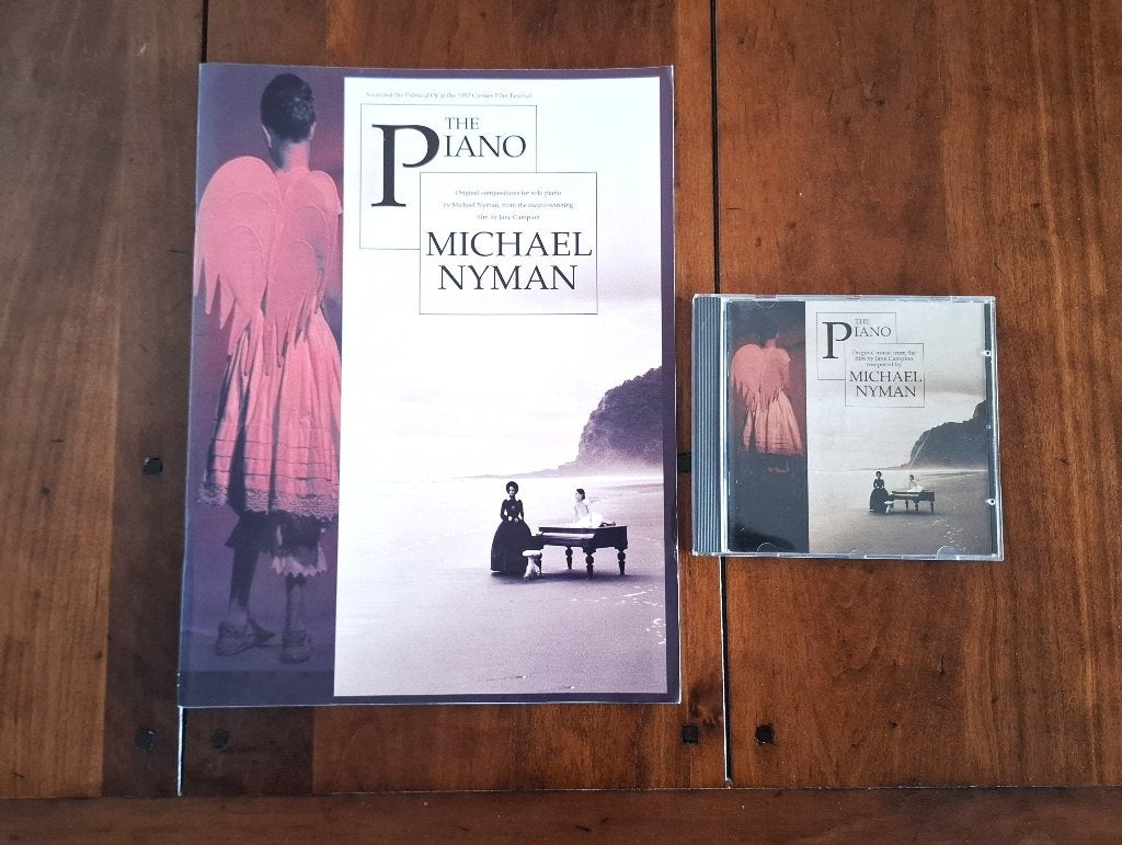 Piano bladmuziek - Film The piano - Michael Nyman, incl cd, Filmmuziek en Soundtracks, Ophalen of Verzenden, Zo goed als nieuw