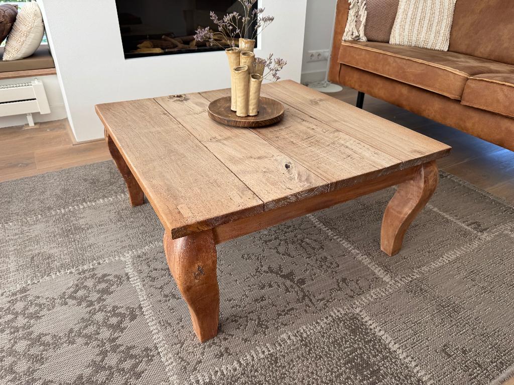 Salontafel 80 cm x 80 cm, Ophalen, 50 tot 100 cm, 50 tot 100 cm, Zo goed als nieuw