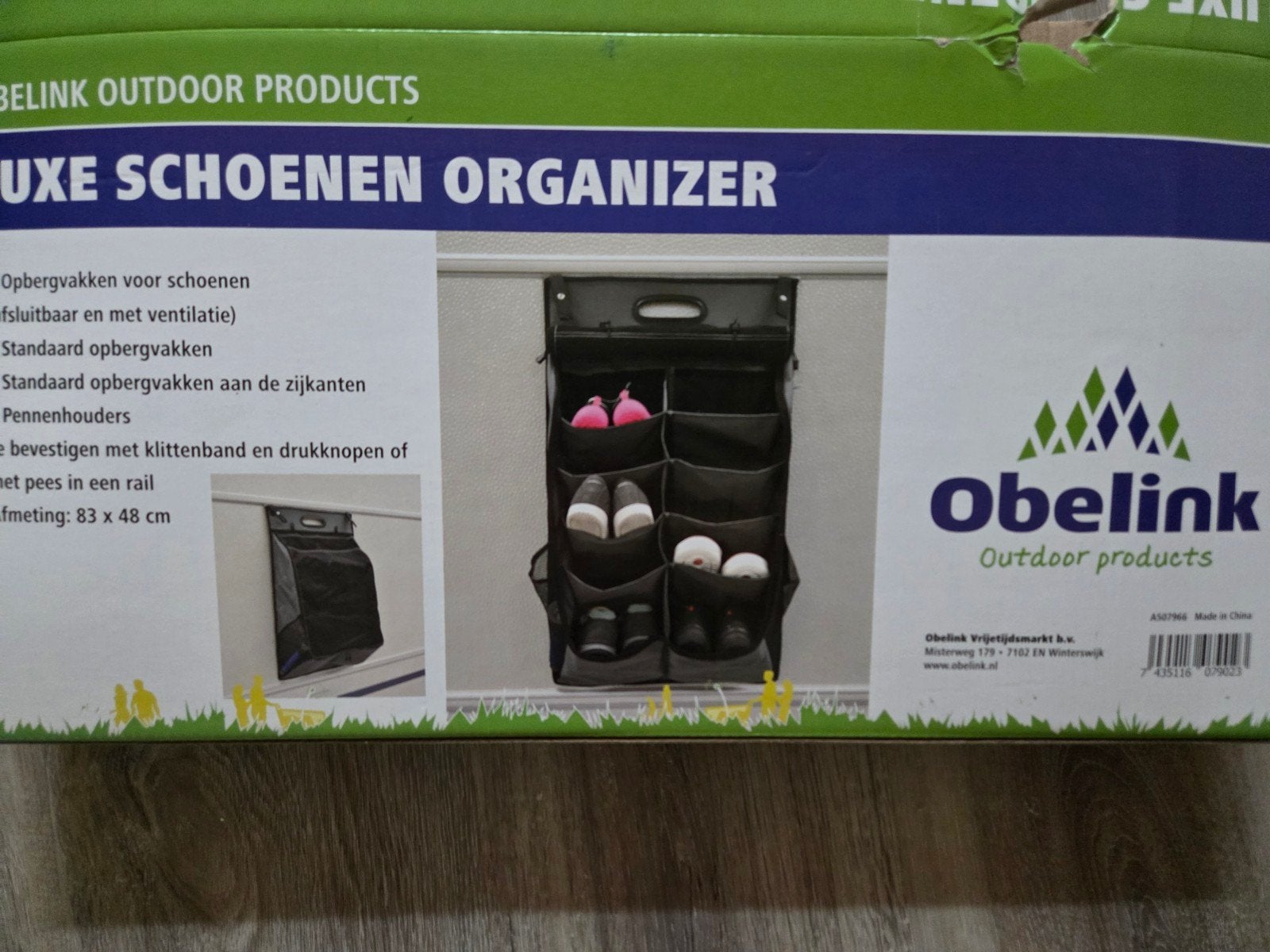 Schoenen organizer met pees en ophangogen, Ophalen of Verzenden, Nieuw