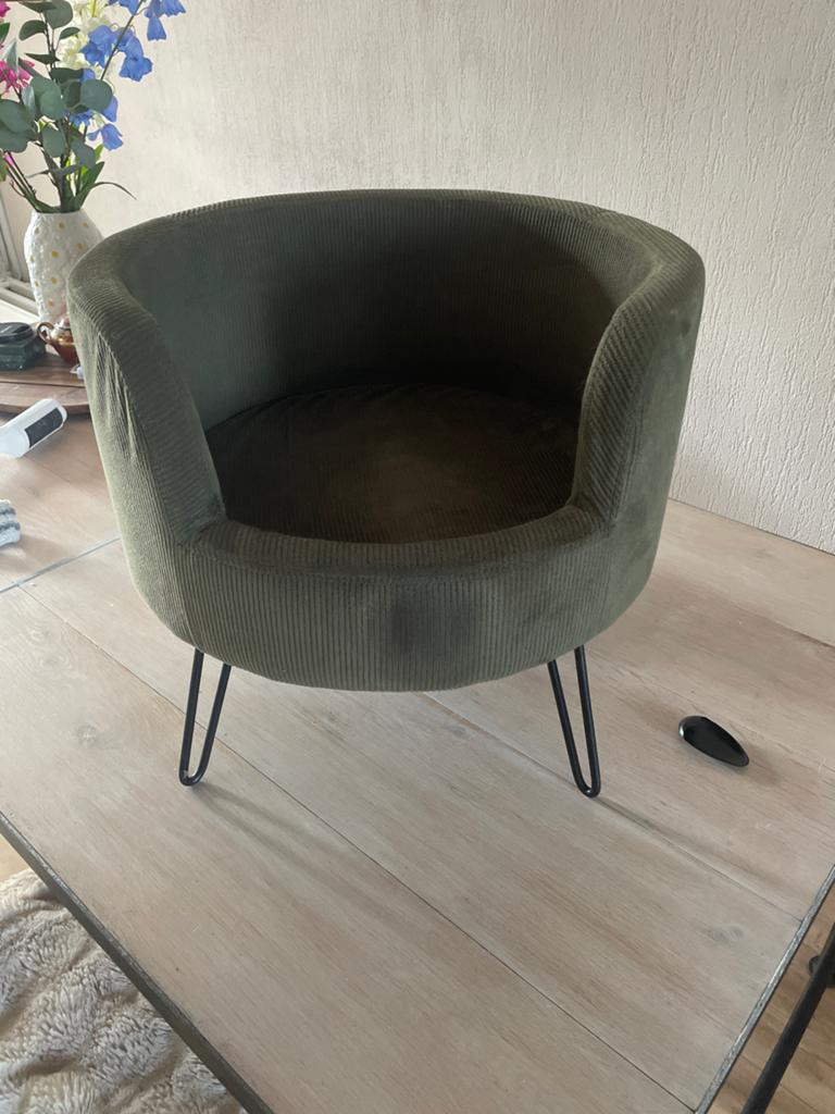 Prachtige honden sofa/ mandje van intratuin, Dieren en Toebehoren, Hondenmanden, Ophalen of Verzenden, Zo goed als nieuw, Stof