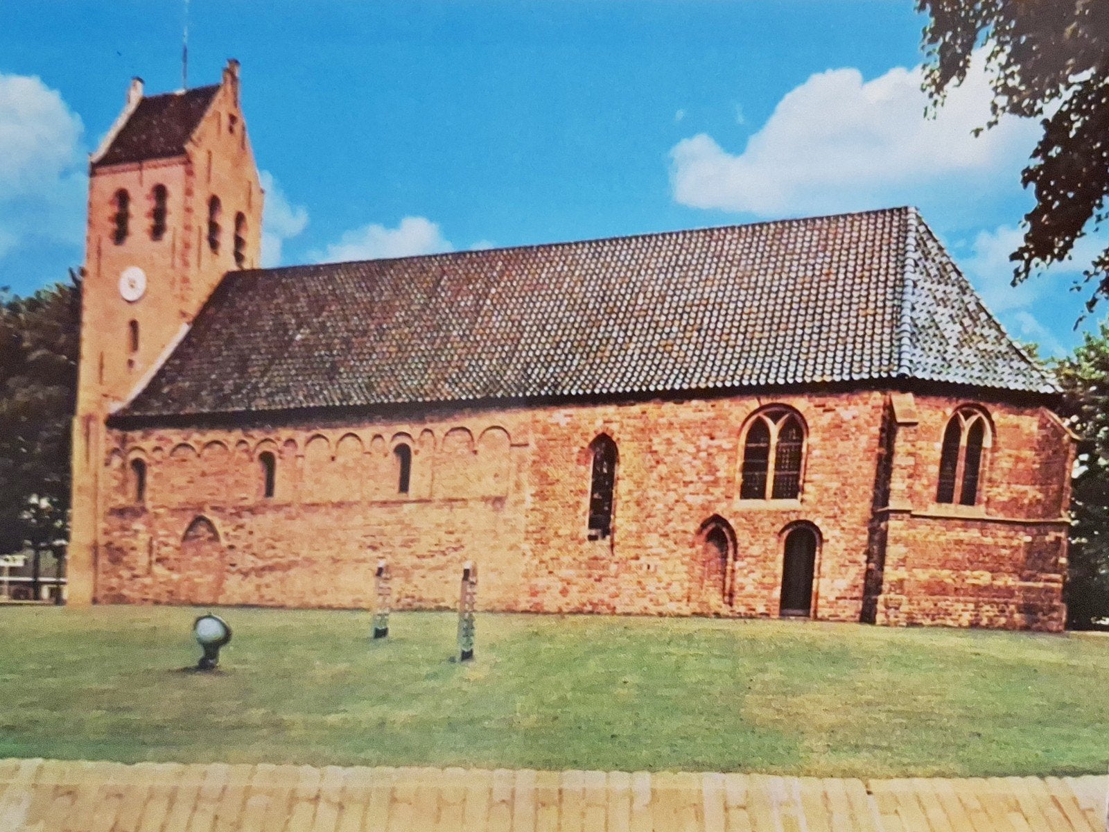 Oldeberkoop - Ned. Herv. Kerk, Verzamelen, Ansichtkaarten | Nederland, Ophalen of Verzenden, Ongelopen, Friesland