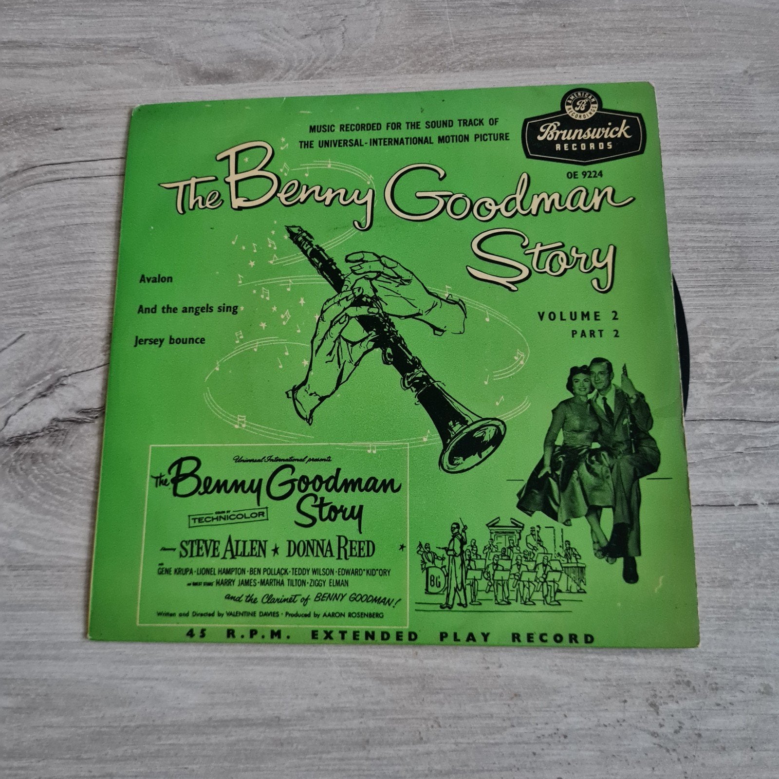 The Benny Goodman Story Vol. 2 Part 2 EP Vinyl, Cd's en Dvd's, Vinyl Singles, Gebruikt, 7 inch, Ophalen of Verzenden, EP