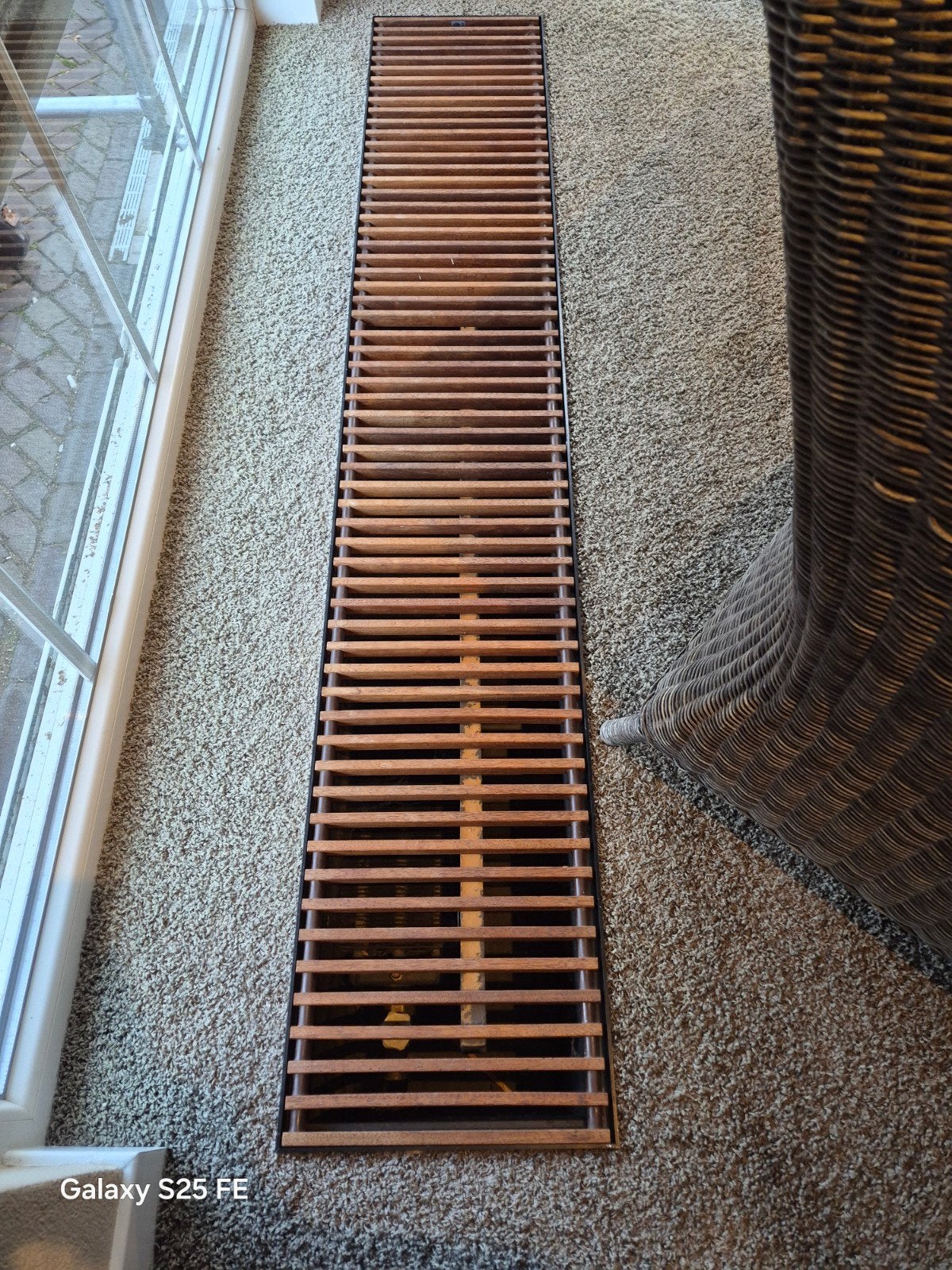 Convectorputten 2 stuks zelfde maat met rooster 196x34 cm, Ophalen, 30 tot 80 cm, Gebruikt, Overige typen