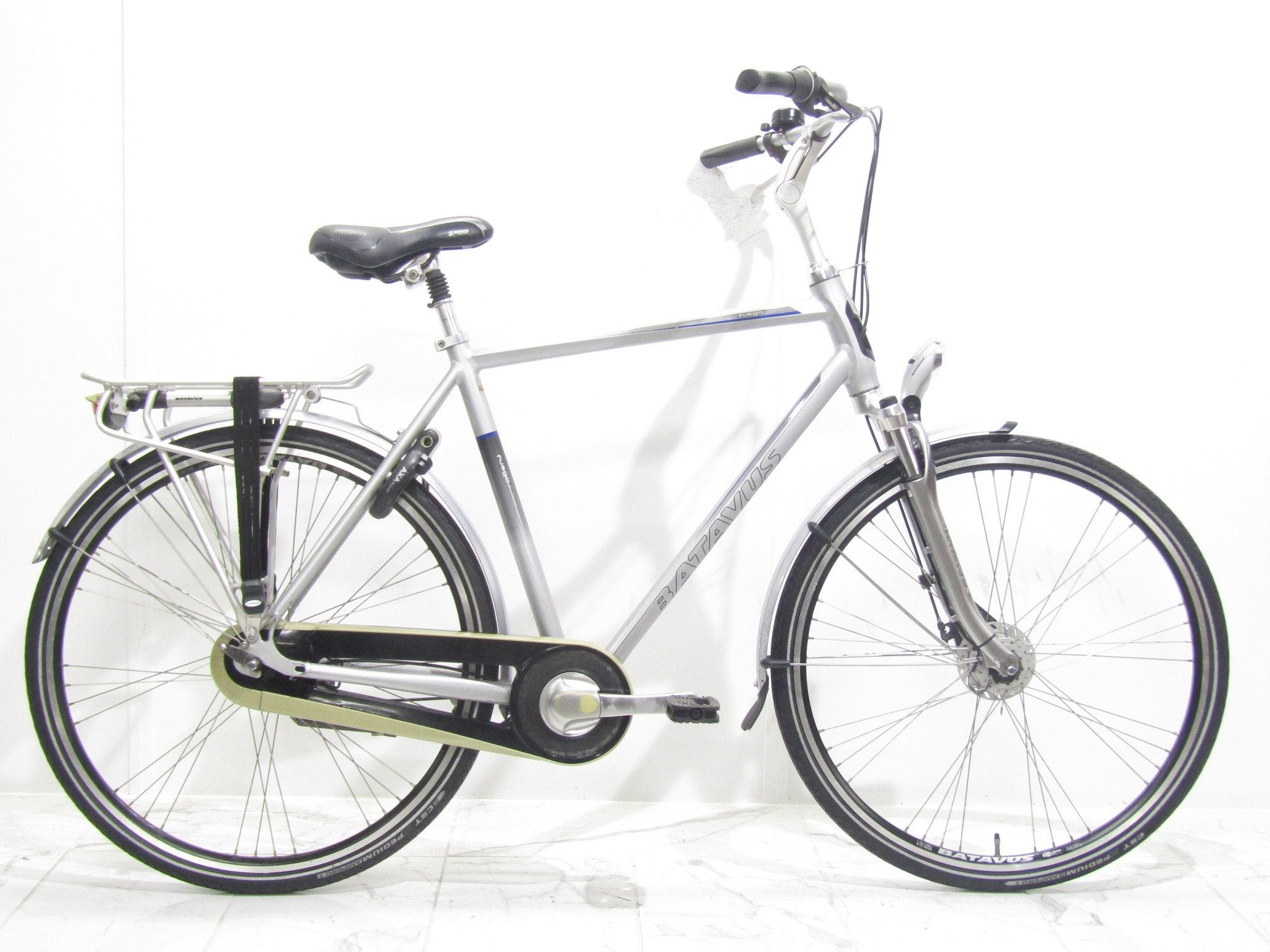 Batavus Fuego grijs heren 57cm 28inch, 57 tot 61 cm, Gebruikt, Batavus, Versnellingen