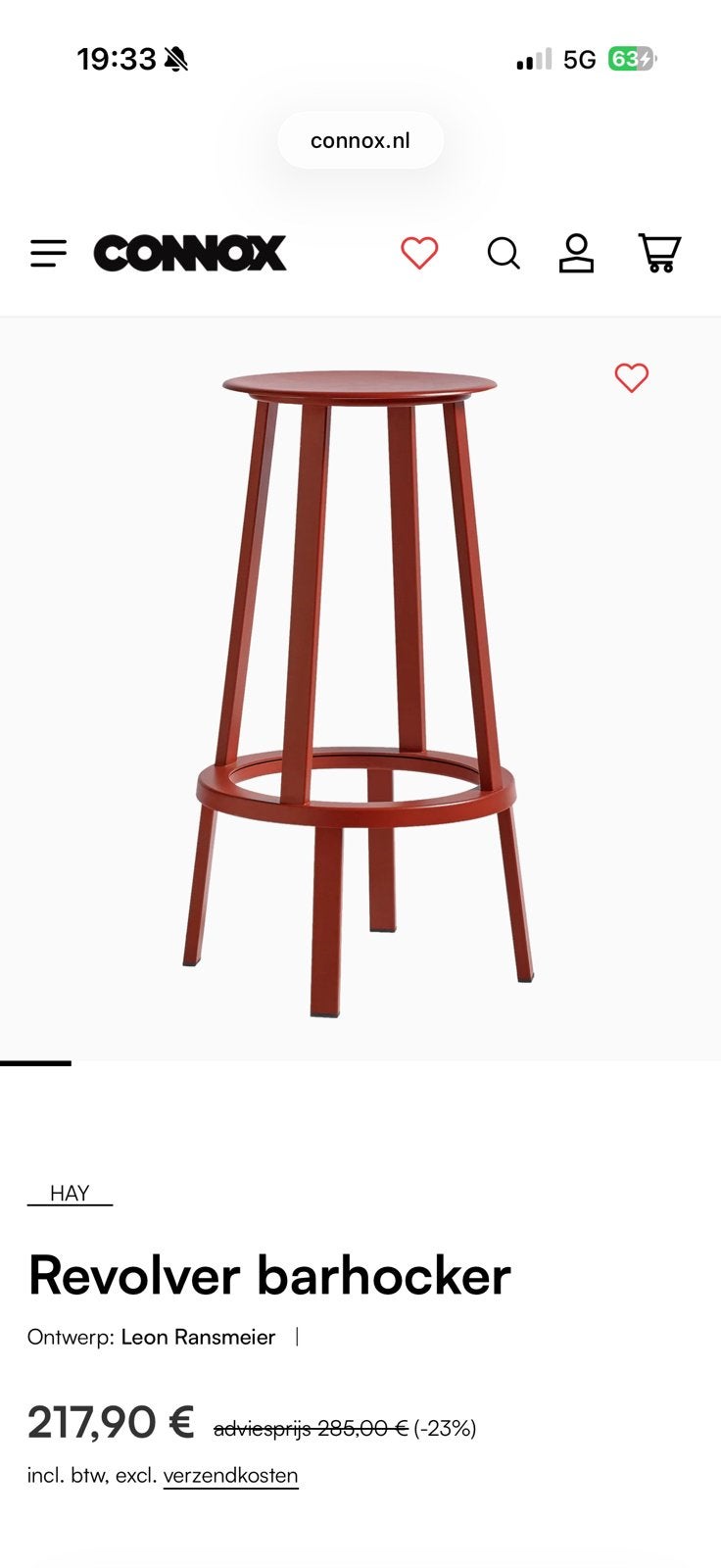 Foto 5 van 4 HAY Revolver draaibare design krukken