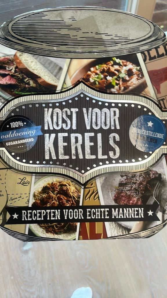 Kost voor Kerels: Recepten voor echte mannen Kookboek, Boeken, Kookboeken, Ophalen of Verzenden, Zo goed als nieuw, Overige gebieden