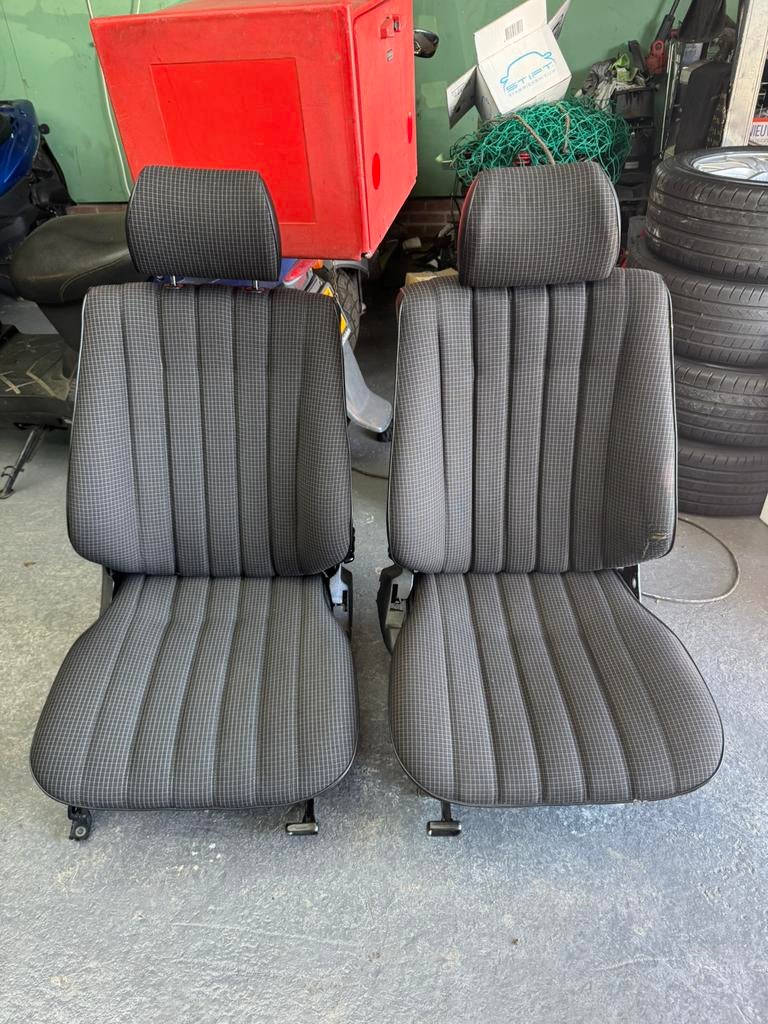 Stoelen Mercedes 190, Auto-onderdelen, Interieur en Bekleding, Ophalen, Gebruikt, Mercedes-Benz
