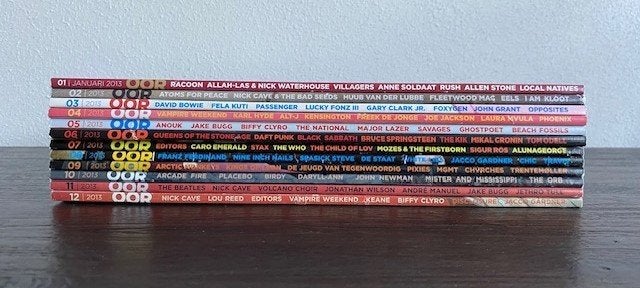 Muziekkrant OOR – Complete Jaargang 2013 (12 exemplaren), Boeken, Ophalen of Verzenden, Gelezen, Muziek, Film of Tv
