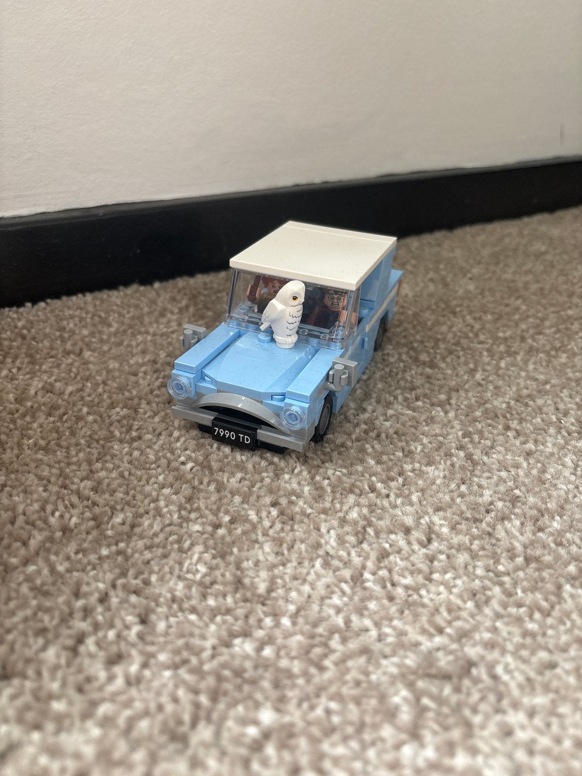 Lego Harry Potter Vliegende Ford Anglia met Hedwig, Ophalen, Zo goed als nieuw, Overige merken