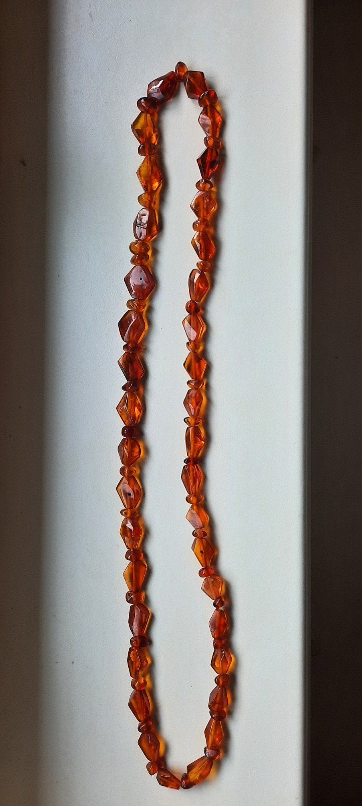 Mooie doorzichtige ketting, Ophalen of Verzenden, Overige materialen, Ketting