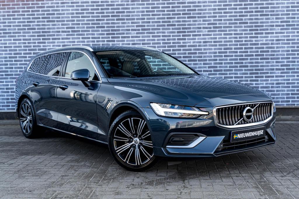 Volvo V60 2.0 B4 Inscription | Navigatie | Lederen Bekleding, 12 maanden, Euro 6, 4 cilinders, 93 €/maand