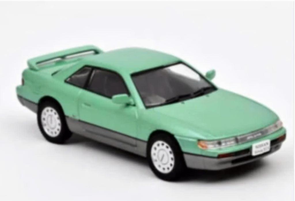Nissan Silvia S13 1988 L.Groen schaal 1/43 NOREV ref. 420181, Verzenden, Nieuw, Auto, Norev
