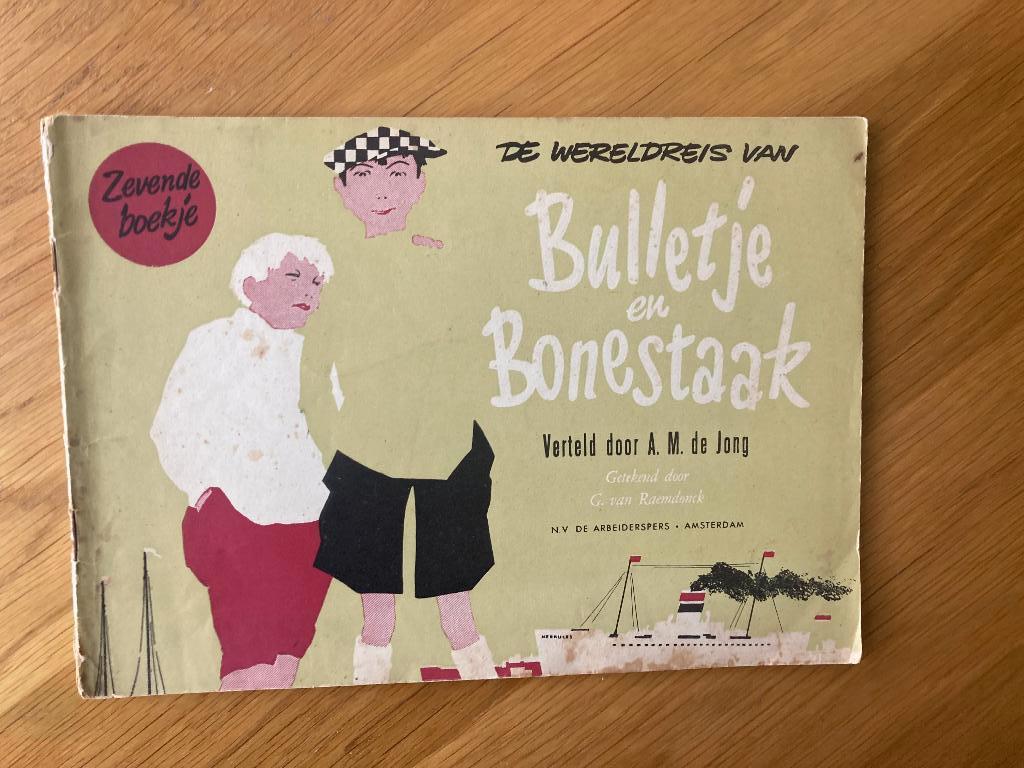 De wereldreis van Bulletje en Bonestaak 7, Boeken, Stripboeken, Gelezen, G. van Raemsdonck, Eén stripboek, Ophalen of Verzenden