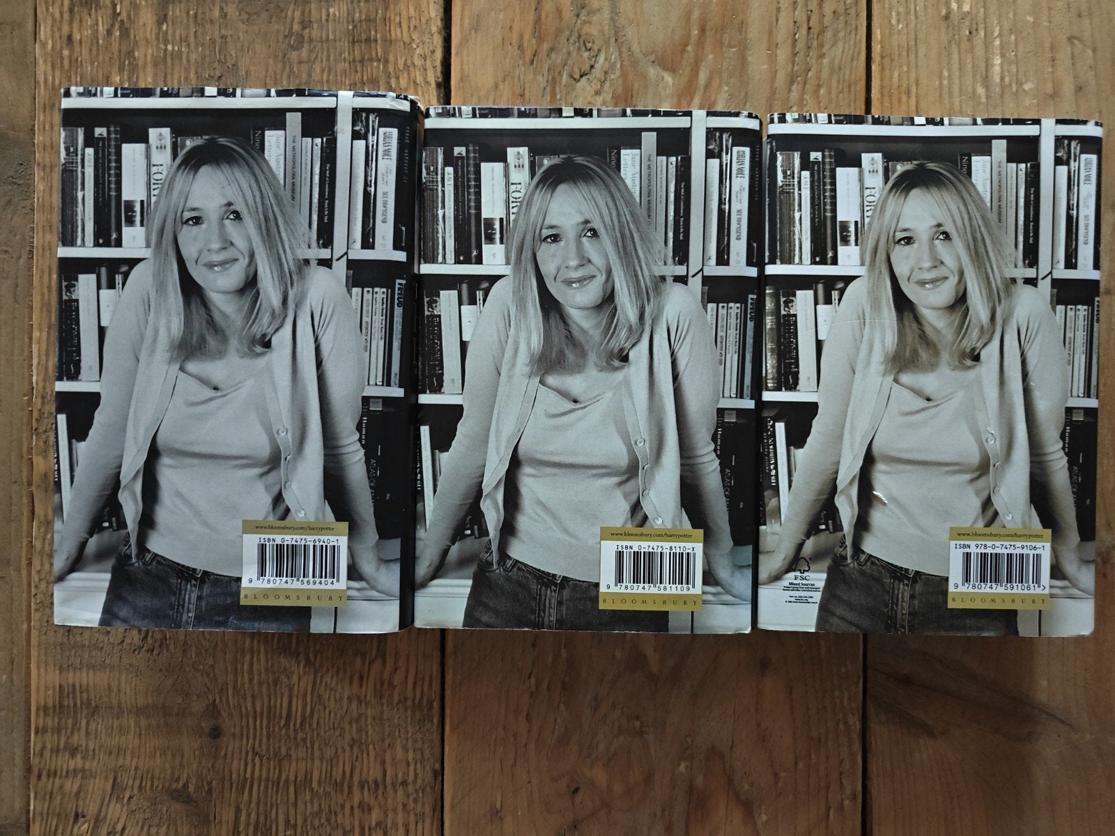 3 Engelse Harry Potter boeken.  Hardcover., Ophalen of Verzenden, Zo goed als nieuw