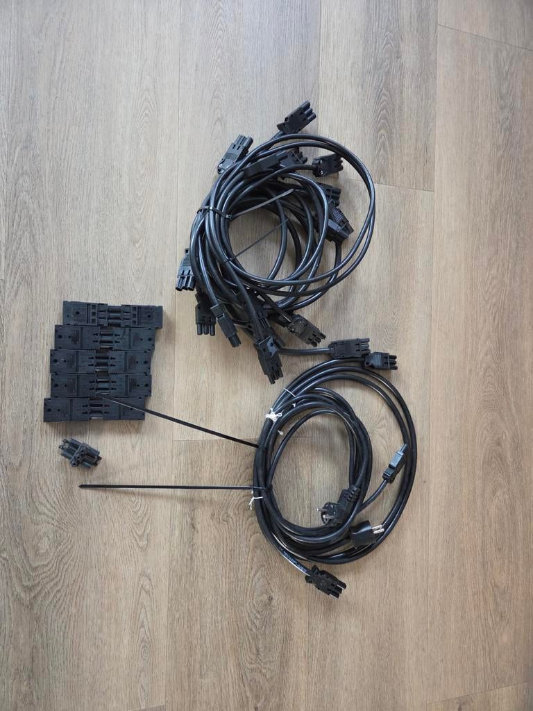 Wieland kabels, snoer, stekkerdoos, Doe-het-zelf en Verbouw, Elektra en Kabels, Ophalen of Verzenden, Zo goed als nieuw, Kabel of Snoer
