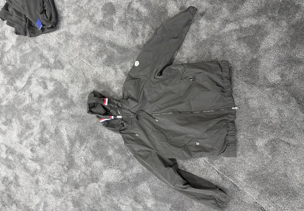 Moncler grimpeur windbreaker zwart, Kleding | Heren, Jassen | Zomer, Ophalen of Verzenden, Zo goed als nieuw, Maat 56/58 (XL)