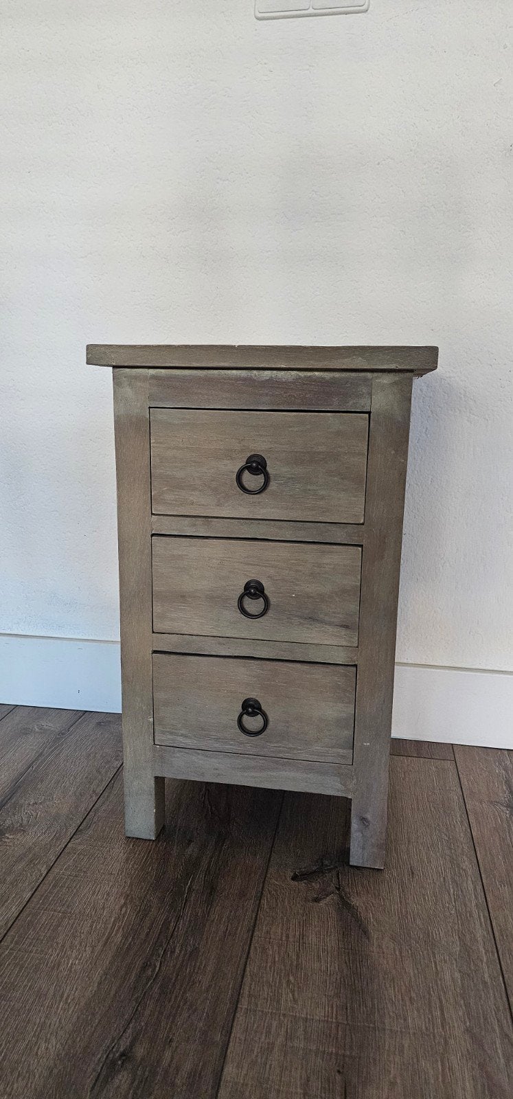 Nachtkastje met 3 lades - Hout, Ophalen