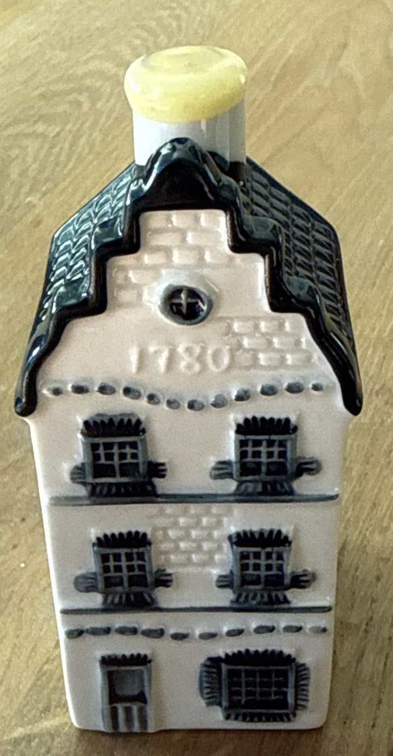 KLM Huisje 3 Bols Jenever Delfts Blauw  uitgave 2022, Ophalen, Nieuw, 1 t/m 20, Gevuld