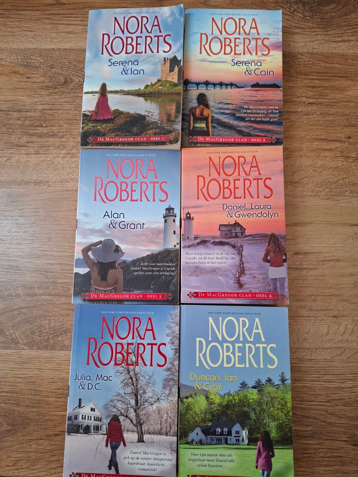Nora Roberts de MacGregor clan 1 tm6, Boeken, Ophalen of Verzenden, Zo goed als nieuw