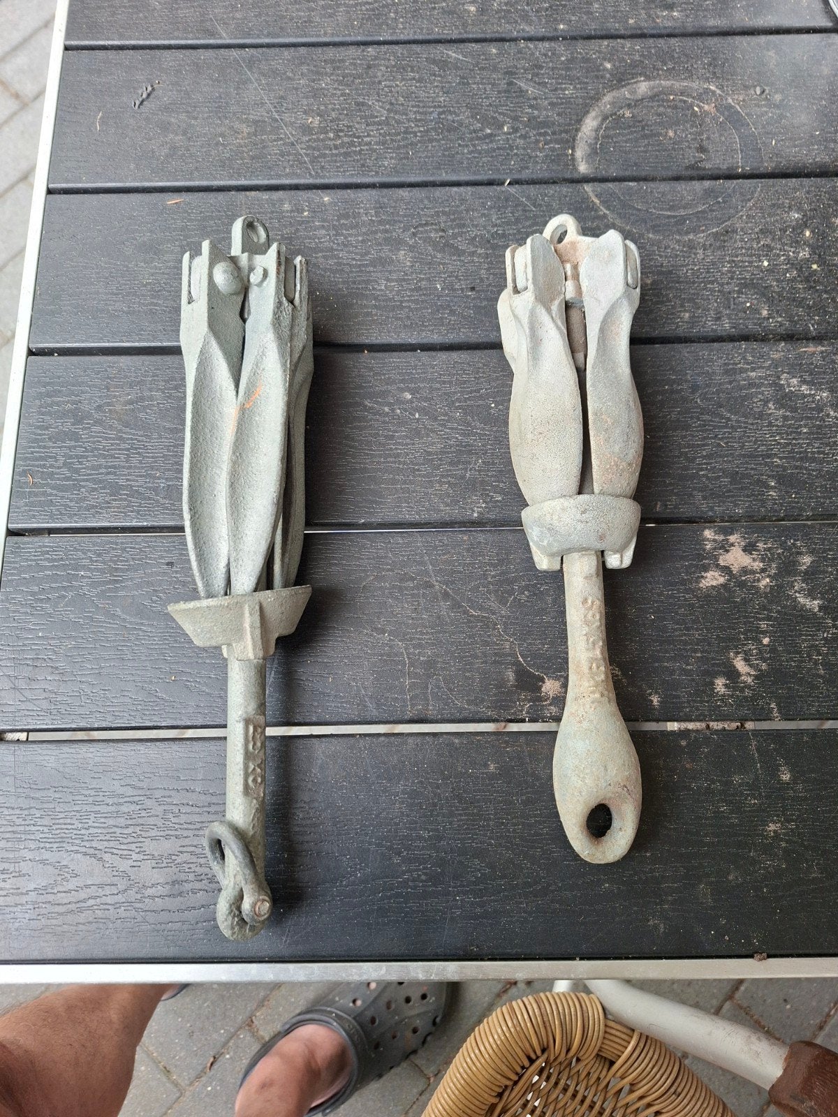 Anker, Watersport en Boten, Ophalen of Verzenden, Gebruikt, Ankeren en Afmeren, Zeilboot of Motorboot