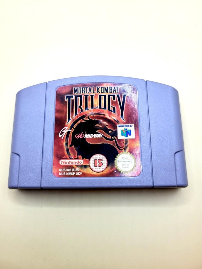 Mortal Kombat Trilogy - Nintendo 64 - N64, Nintendo, Nintendo support, Vanaf 18 jaar, Vechten