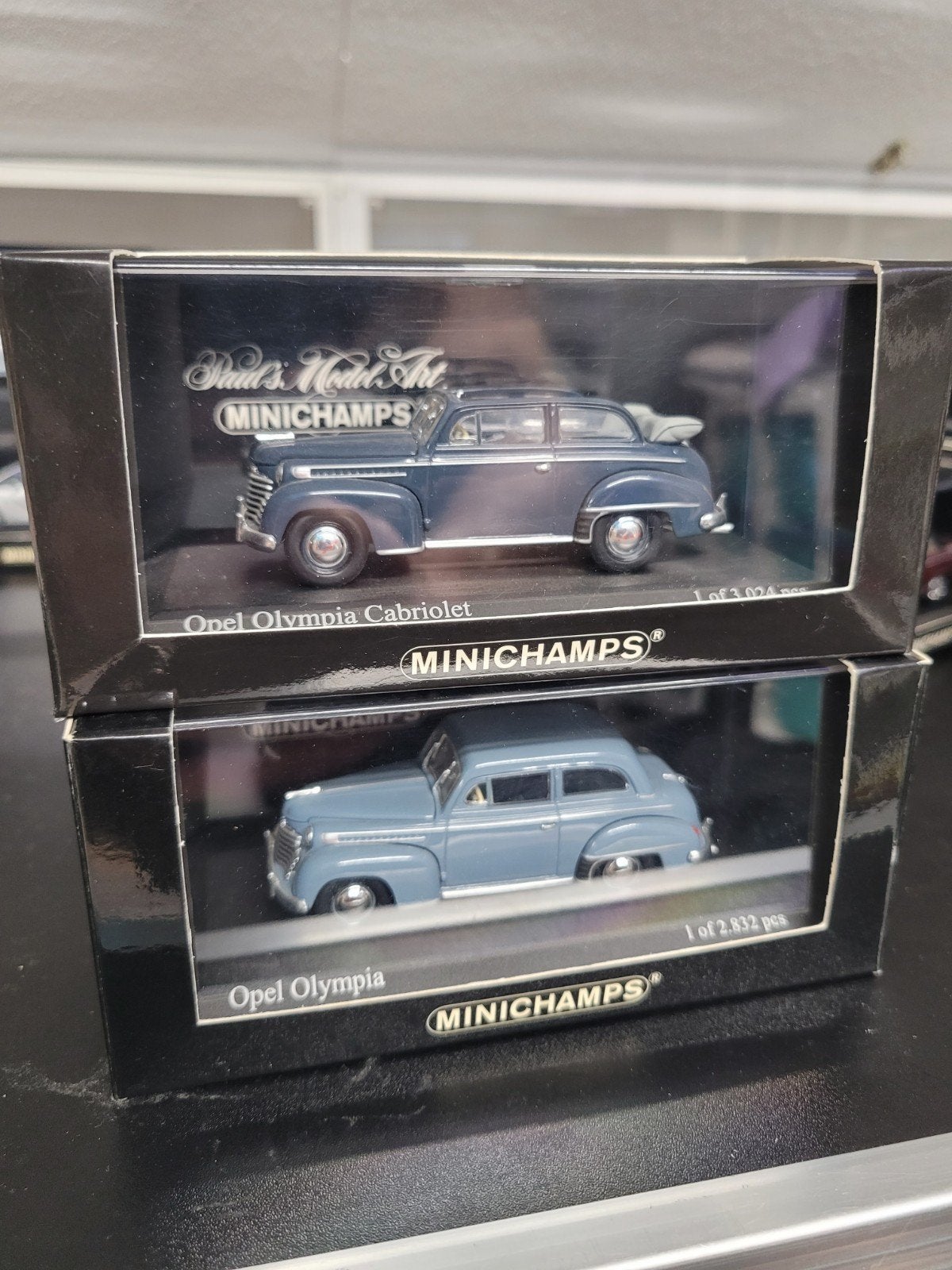 opel olympia minichamps 1:43, Ophalen of Verzenden, Zo goed als nieuw, Auto, MiniChamps